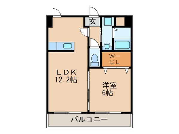 ケープラスの物件間取画像